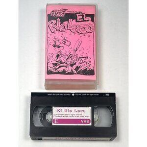 Creative Waves Present EL RIO LOCO (VHS, 1990) Church of the Street Tested Works